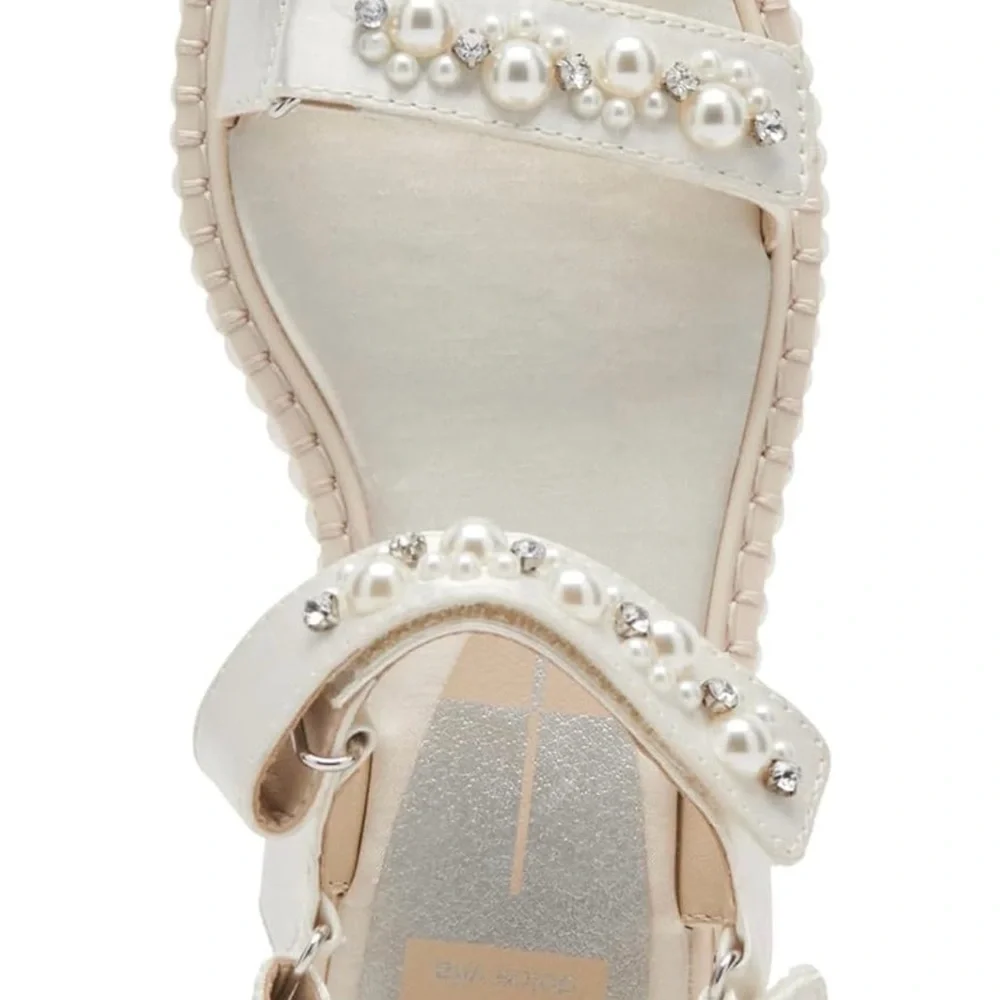 Dolce Vita Women's Debra Cream Sandals Size 8.5 M Good Condition - Picture 3 of 15